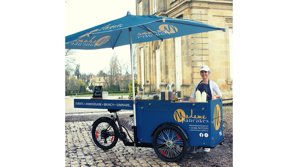 Food Bike Bordelais pour de dlicieux pancakes sucrs et sals