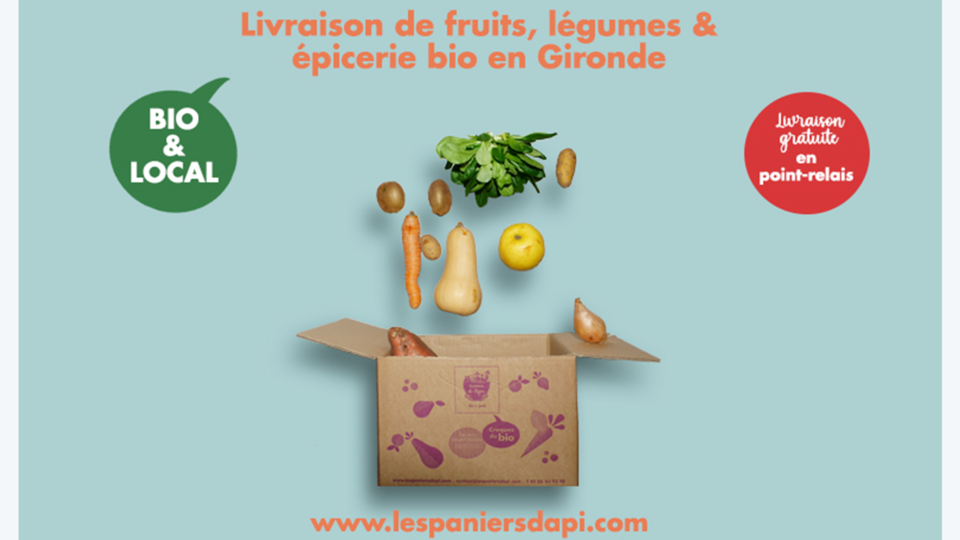 Des paniers bio et locaux livrs prs de chez vous ! 